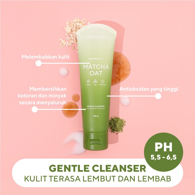 True to Skin Matcha Oat Gentle Cleanser 3