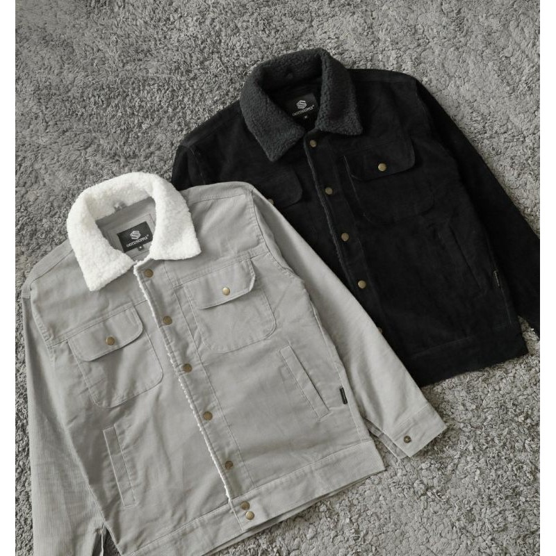Corduroy Sherpa Jaket 3