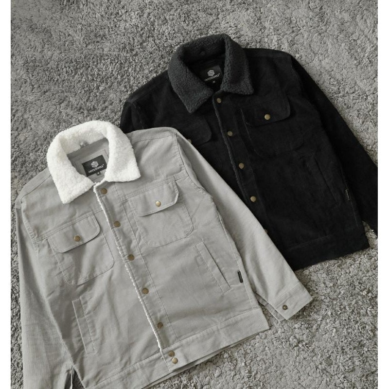 Corduroy Sherpa Jaket 3