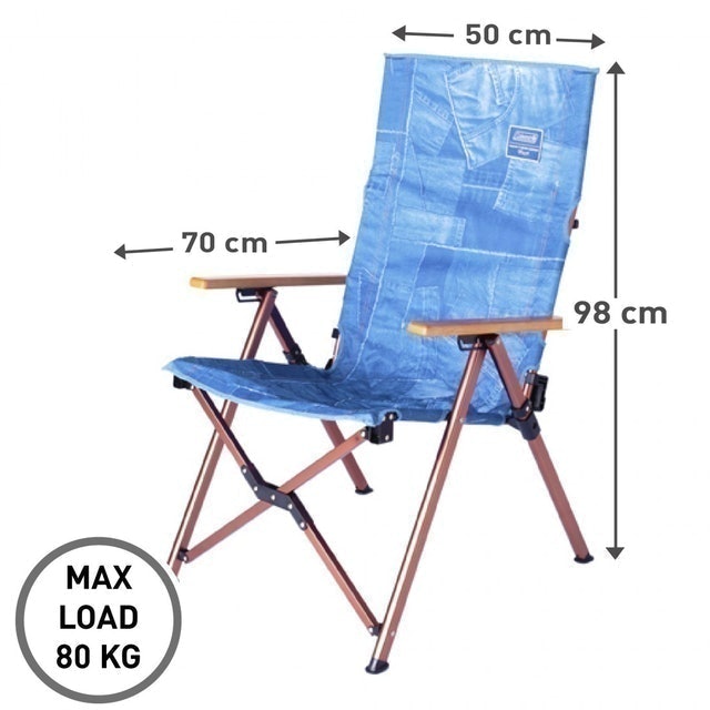 Coleman Il Lay Chair - Denim 4992826668327