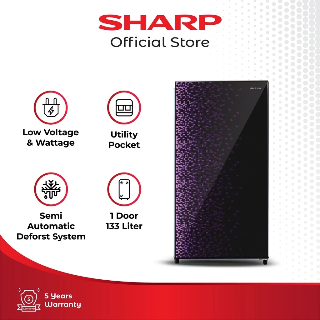 SHARP Electronics Incorporated SHARP Shine Magneglas Series  SJ-X165MG-GB/GR