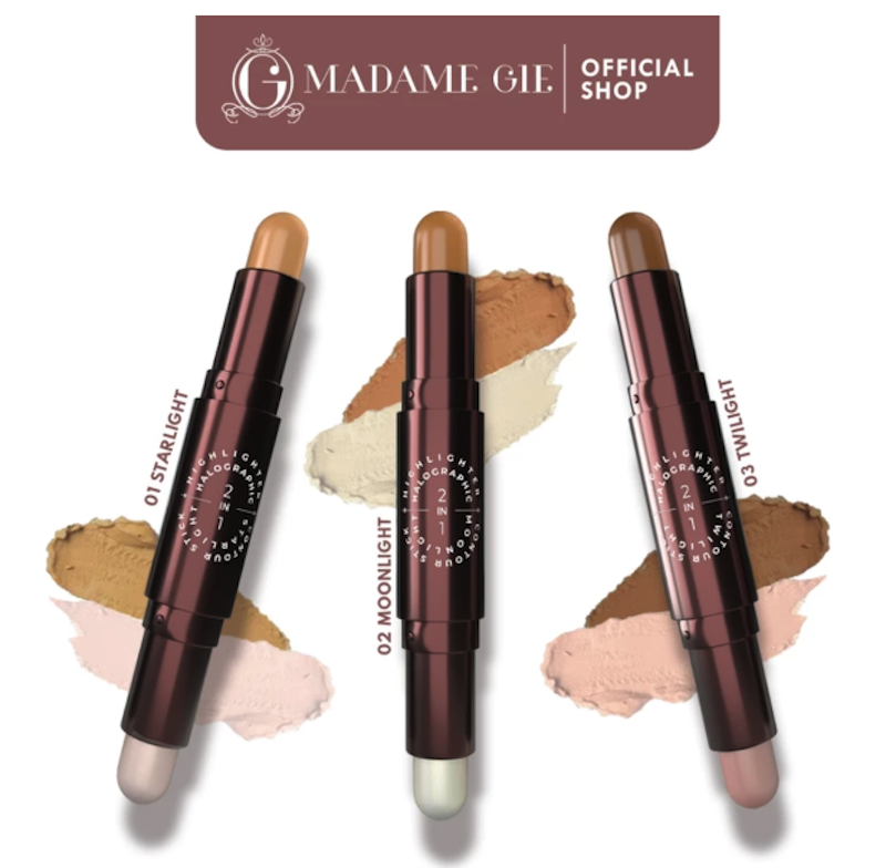 Halographic 2in1 Highlighter & Contour Stick 01 Starlight 4