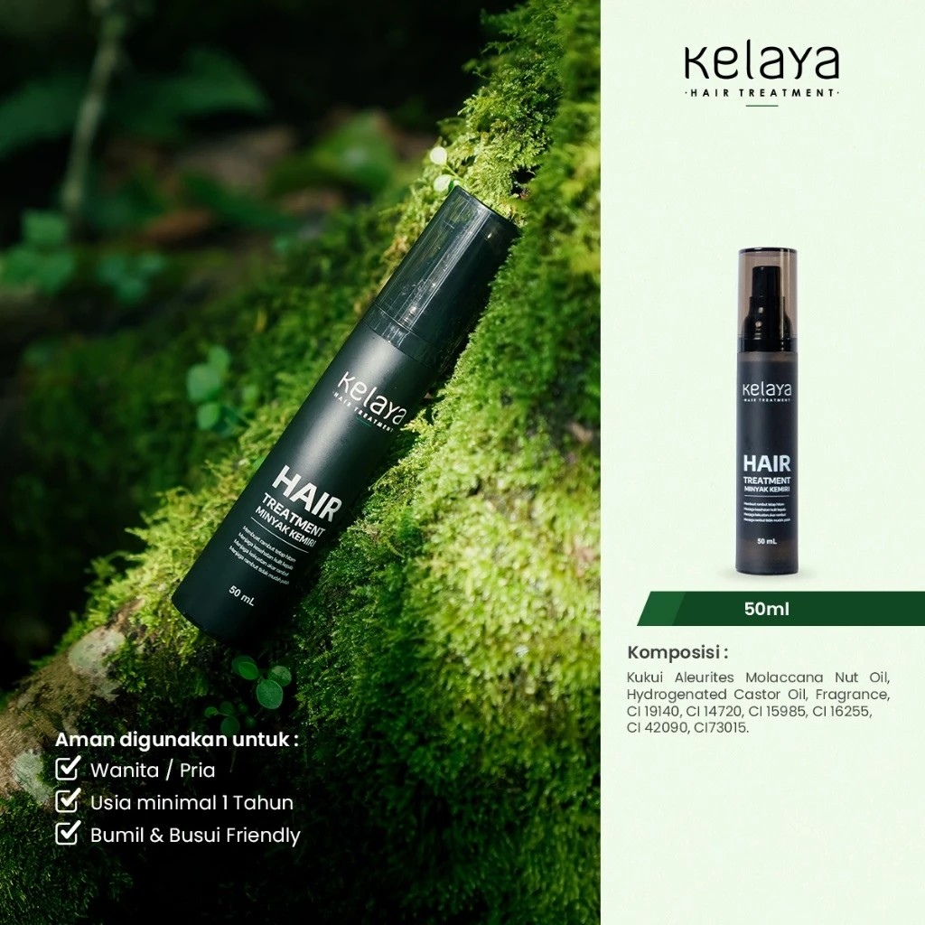 Sekawan Kosmetik Wasantara Kelaya Hair Treatment Minyak Kemiri