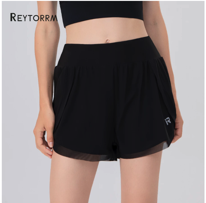 Reytorrm Celana Olahraga Pendek Wanita Running  2