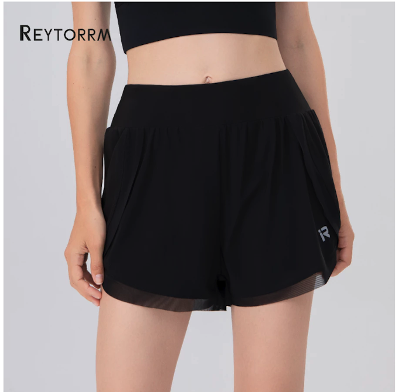 Reytorrm Celana Olahraga Pendek Wanita Running 2