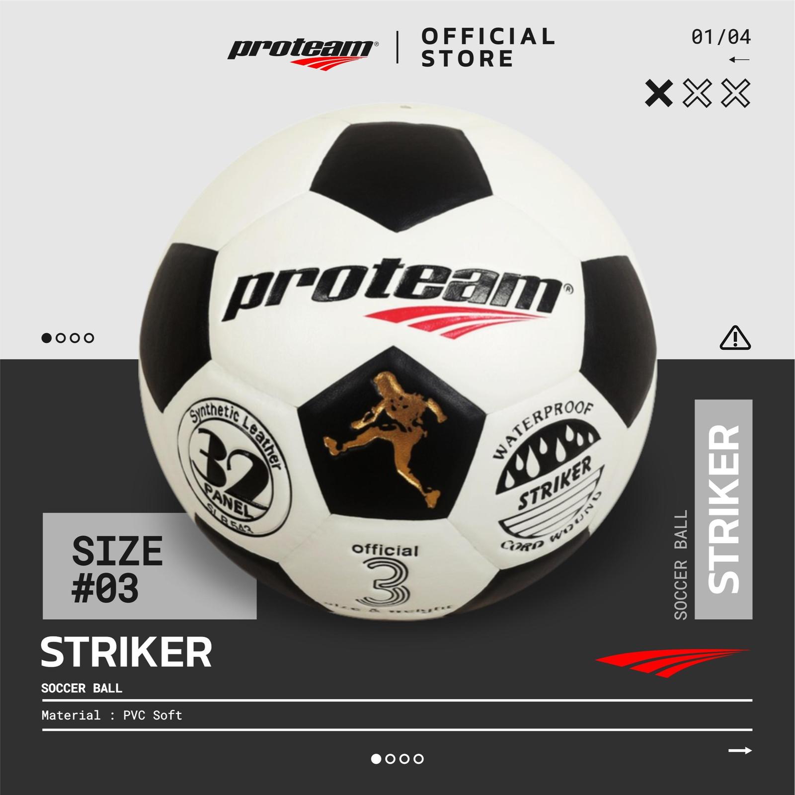 Inkor Bola Pacific Proteam Original Soccer Ball Classic