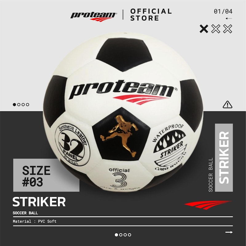 Proteam Original Soccer Ball Classic 4