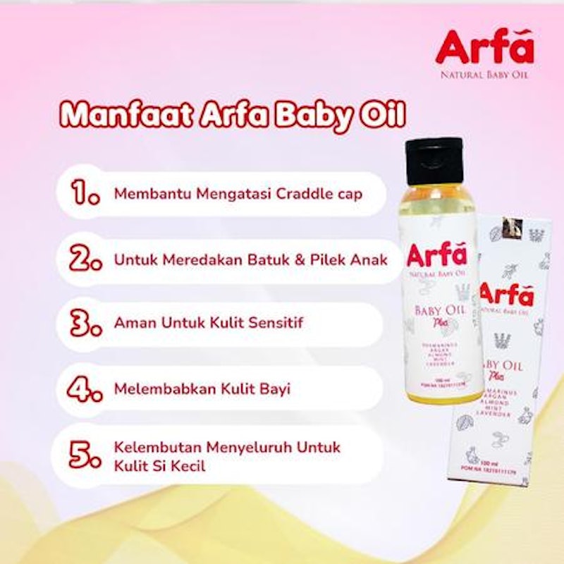 Arfa Natural Baby Oil 2