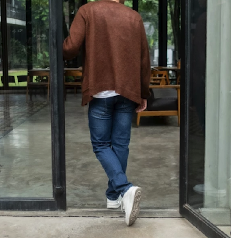 BAPIN Celana Jeans Pria Skinny Navy 3
