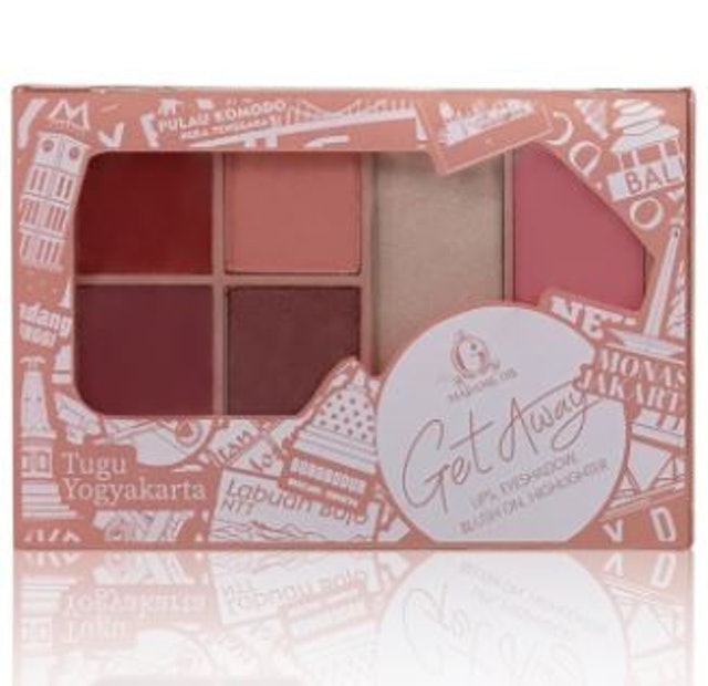 Madame Gie Getaway Make Up Kit - Makeup Face Pallete