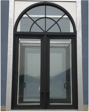 Alphamax Jendela Aluminium (1/2 Lingkaran) ALP 6-CV 