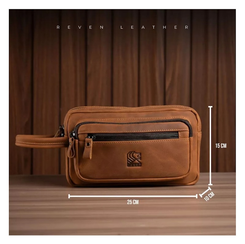 Reven Leather Nakula Pouch Bag 4