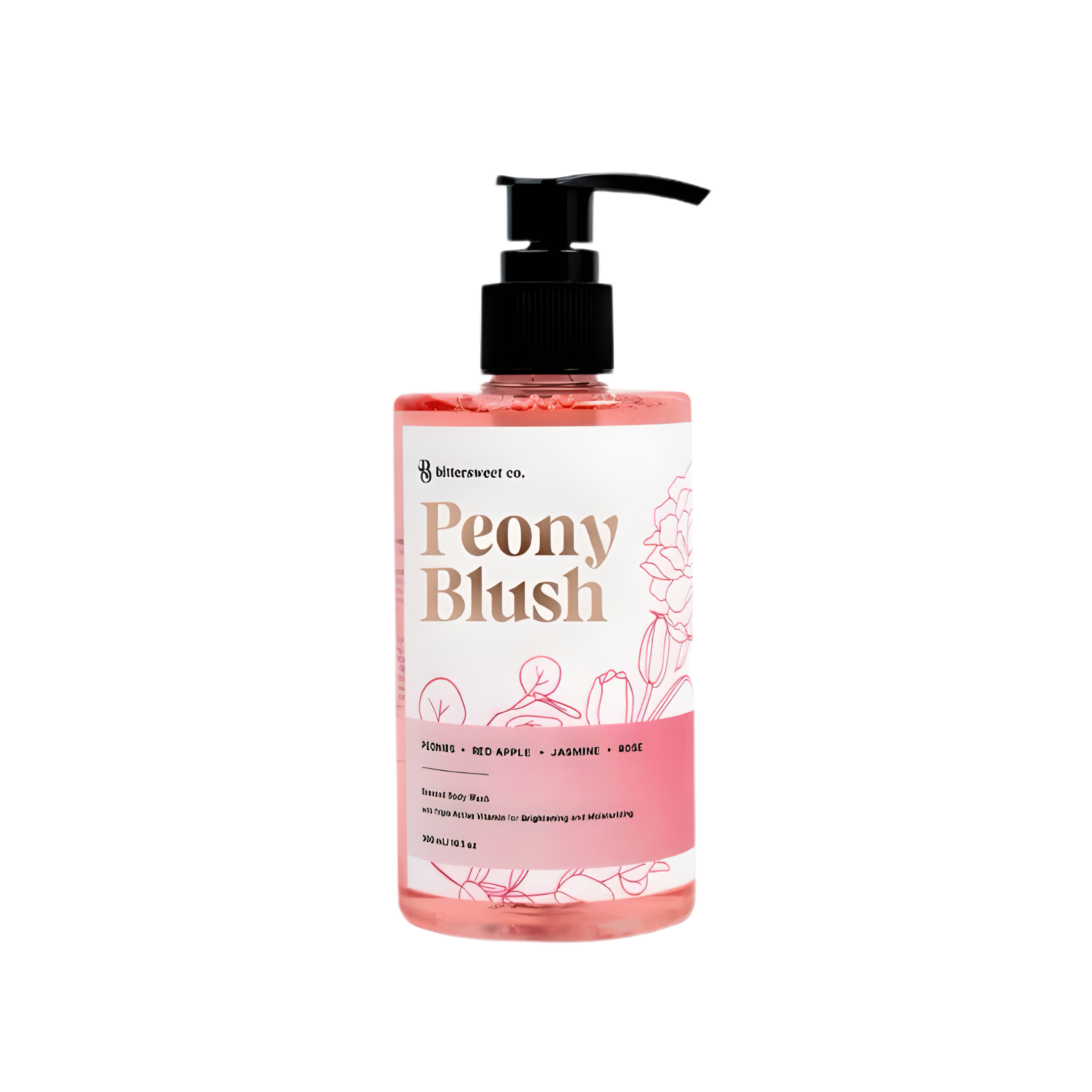 Bittersweet Co. Peony Blush Scented Body Wash