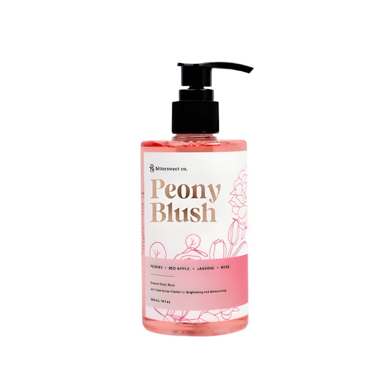 Bittersweet Co. Peony Blush Scented Body Wash 1