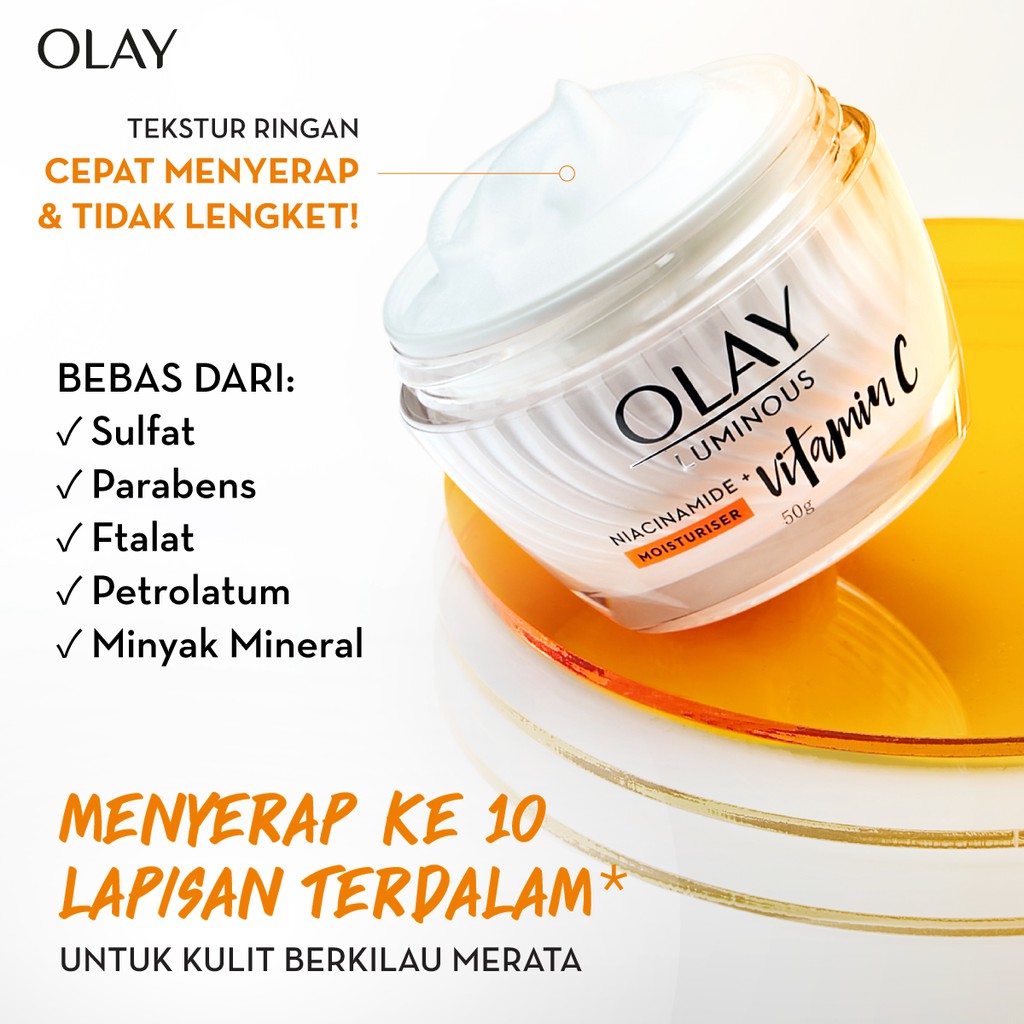 Procter & Gamble OLAY Luminous Niacinamide + Vitamin C Moisturiser