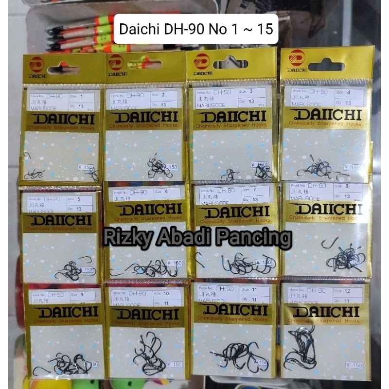 Daiichi Seishin Daiichi® Chemical Sharpened Hooks Marusode DH90