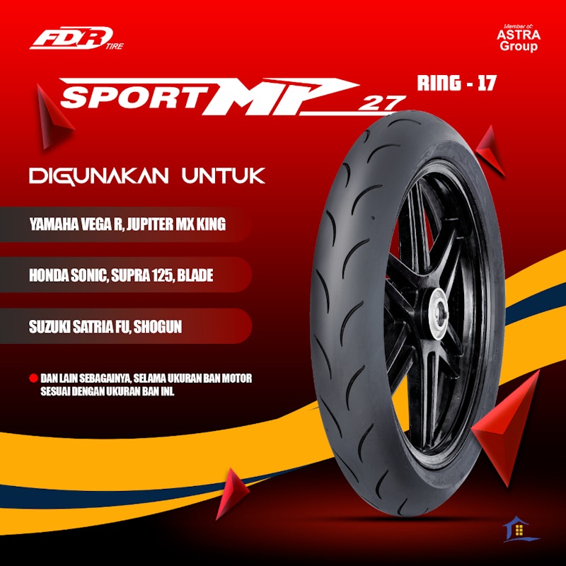 FDR Sport MP27 90/80-17 3