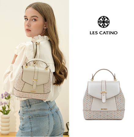 Les Catino Gioryn Backpack Monogram