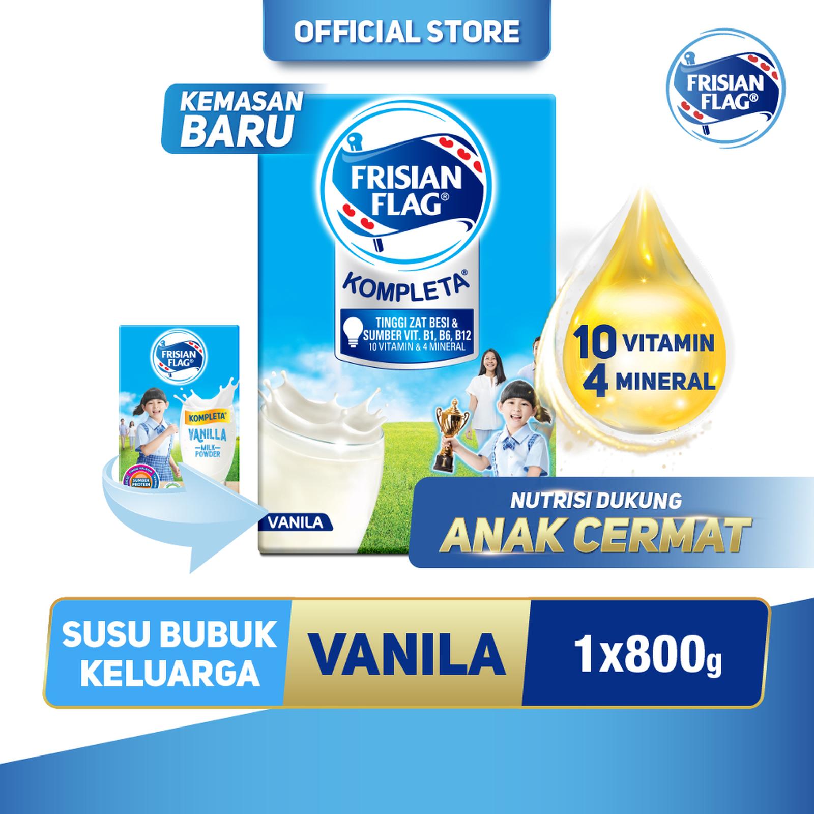 Frisian Flag Indonesia Frisian Flag Kompleta Vanila