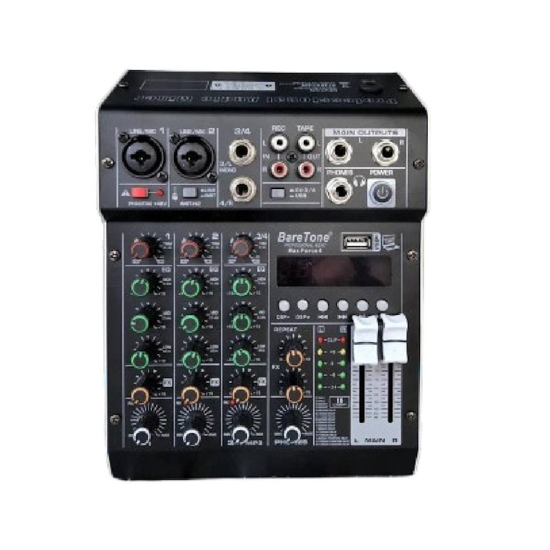 BareTone® Max Force 4 Professional Mixer 1