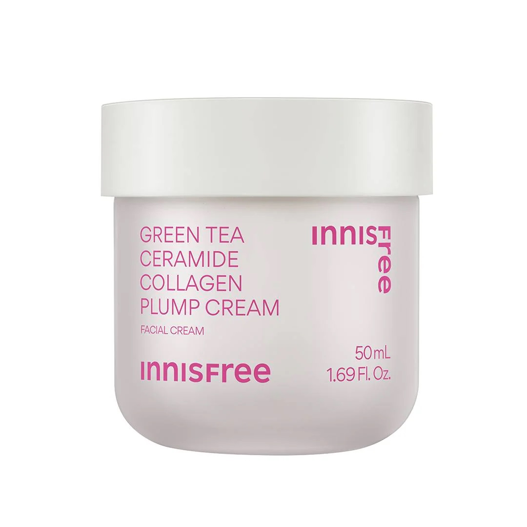 Innisfree ｜ Collagen Green Tea Ceramide Bounce Cream