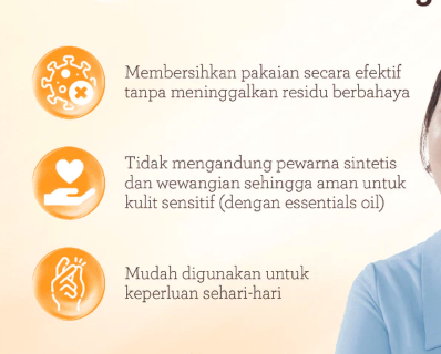 Inti Berkat Jaya Buds Organics Baby Safe Laundry Detergent