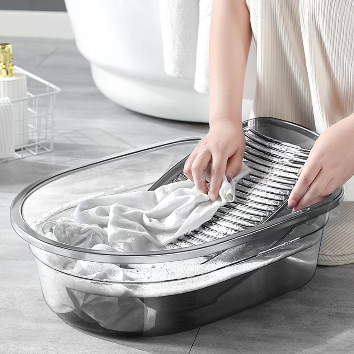  Papan Gilasan Baju Transparan H658