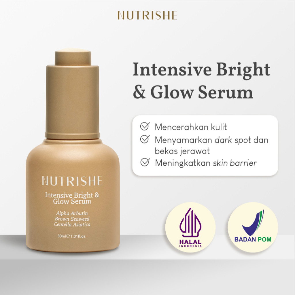 Naura Global Indonesia Nutrishe Intensive Bright & Glow Serum