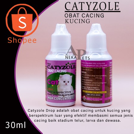 Catyzole Drop Obat Cacing Cat 2