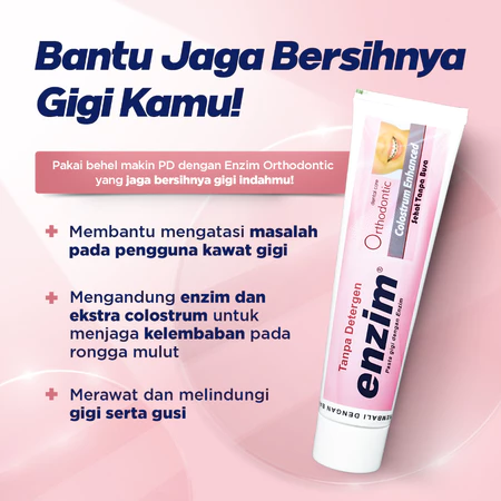 Enzym Bioteknologi Internusa enzim Orthodontic Colostrum Enhanced