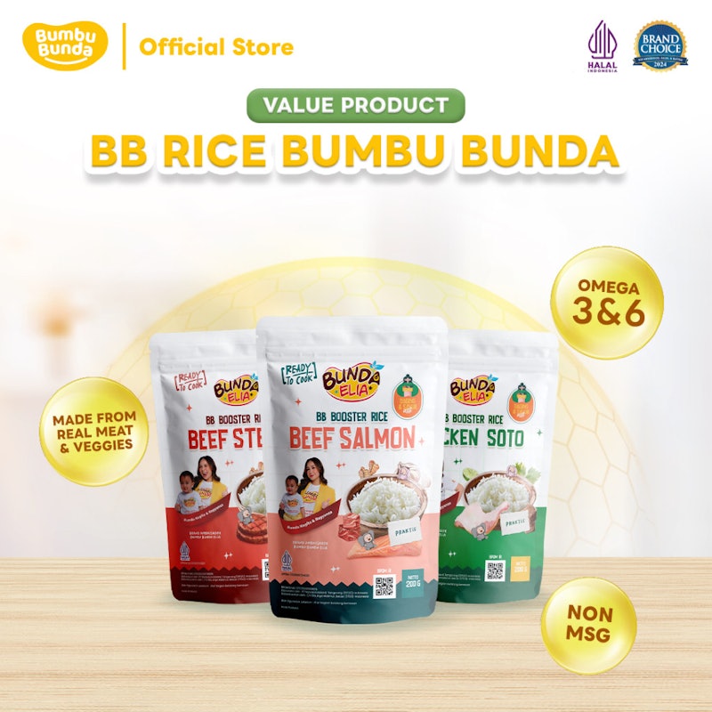 Bumbu Bunda Elia BB Booster Rice Beef Salmon 2
