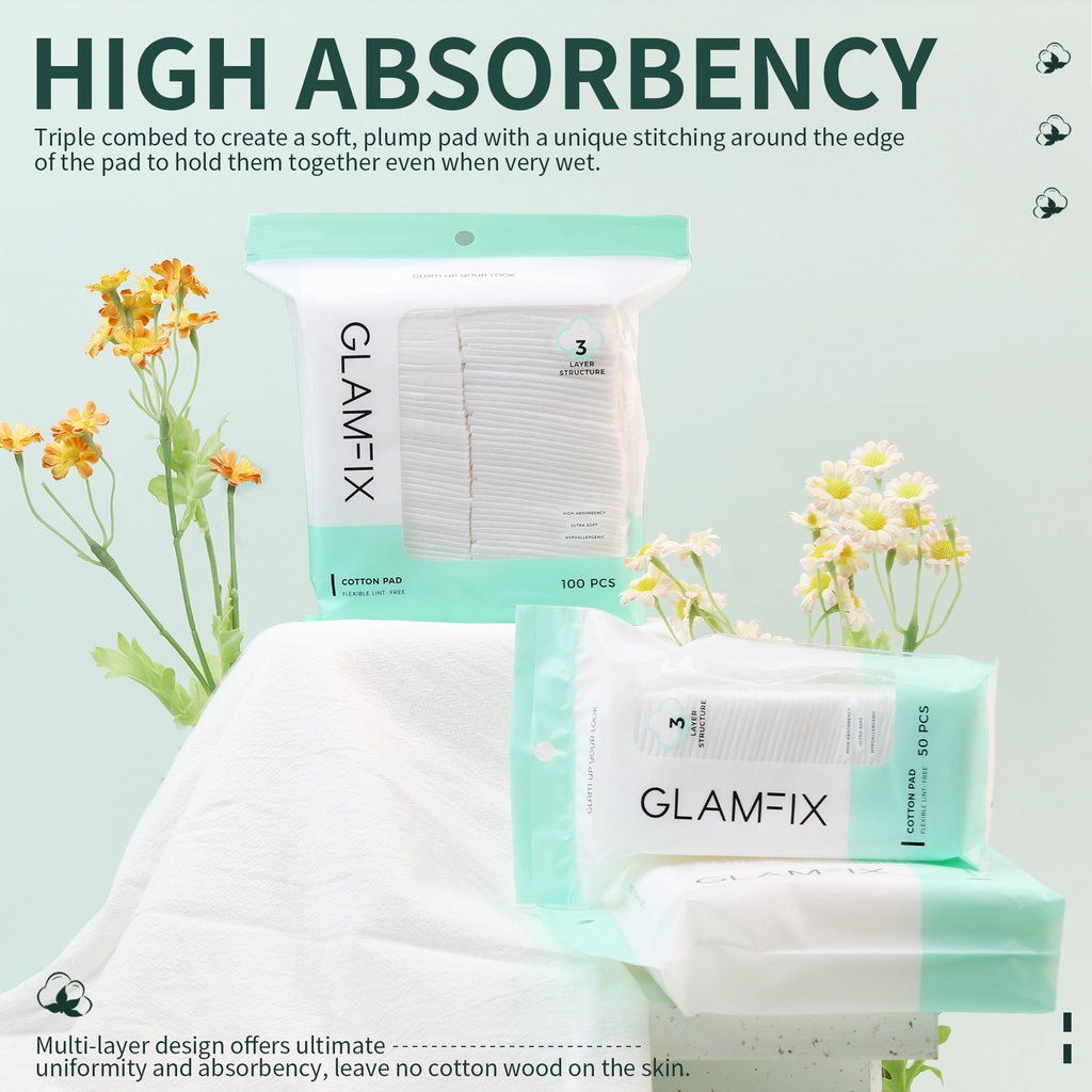 GLAMFIX Live Better Cotton Pad