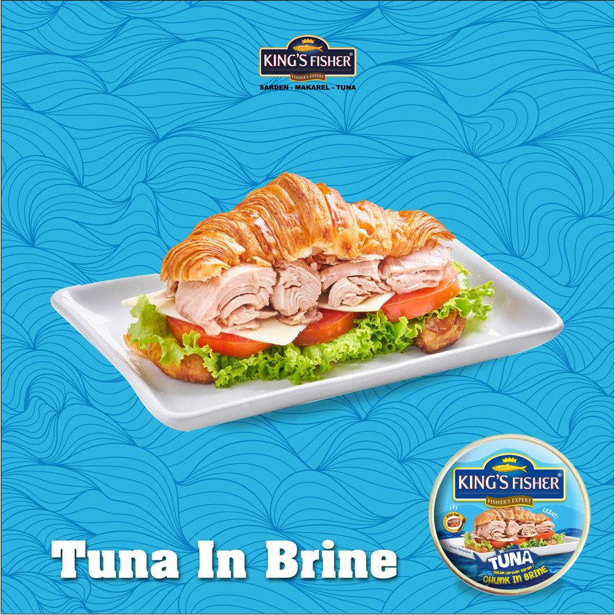 Bali Maya Permai King's Fisher Tuna dalam Larutan Garam