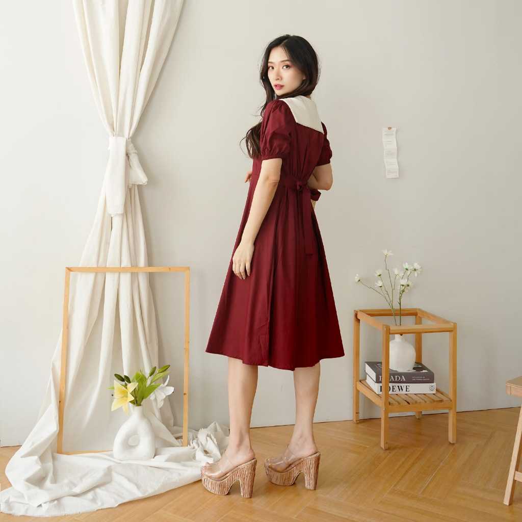 Aenor Cloth Norine A Line Dress