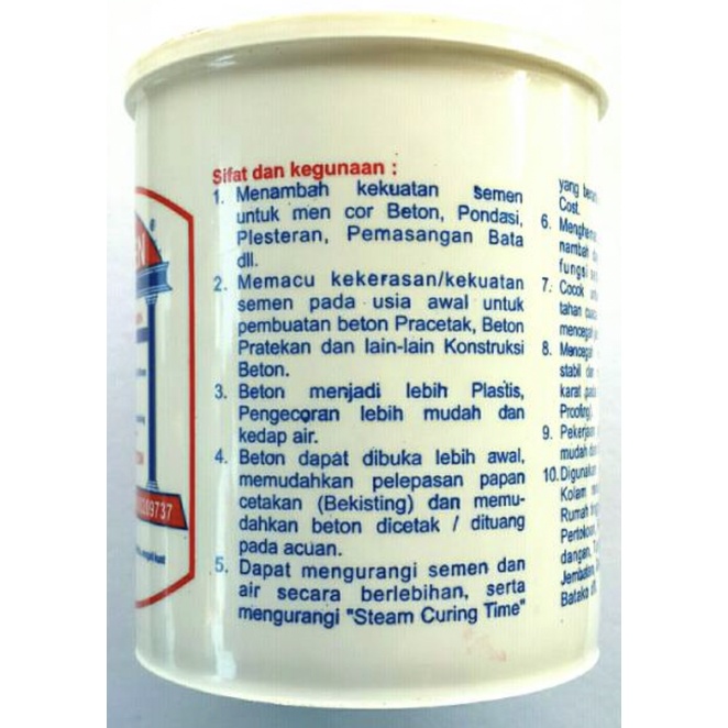  CHORMEN Bahan Campuran Semen