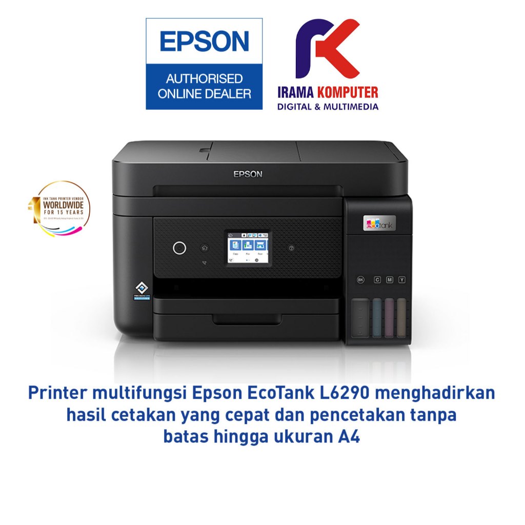 Epson Singapore Epson EcoTank A4 Wi-Fi Duplex All in One Ink Tank Printer with ADF L6290