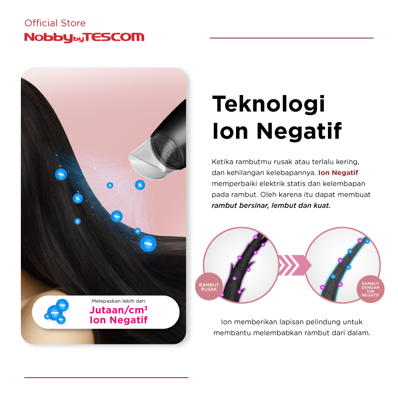 TESCOM Tescom Ion Hair Dryer NTID192