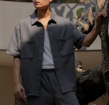 GOODETHICS Kemeja Short Sleeve Boxy Oversize  5