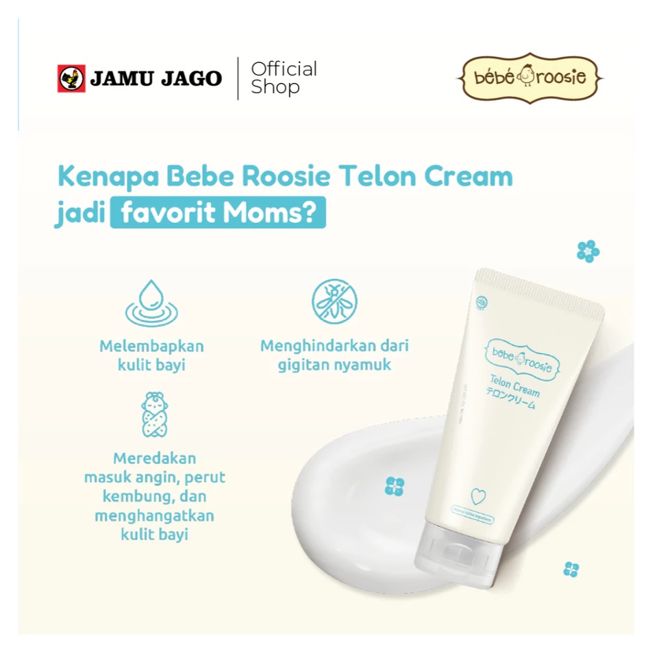 Jamu Jago Bebe Roosie Telon Cream