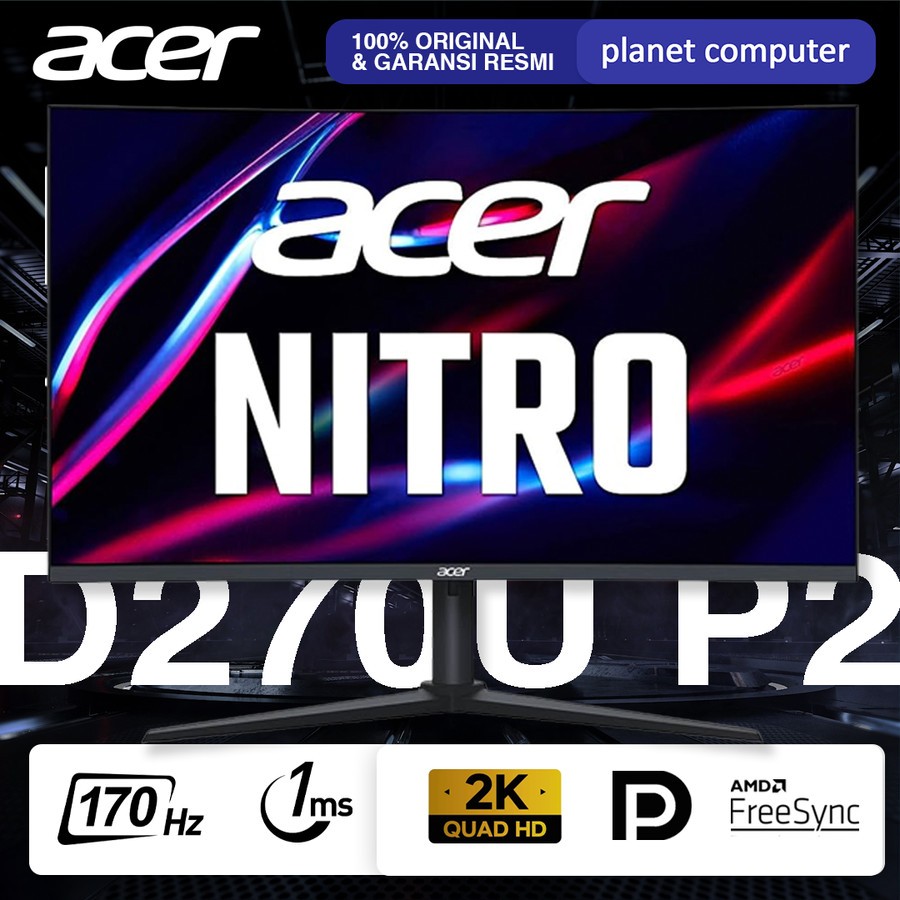 Acer Acer Nitro Led Monitor  Ed270U