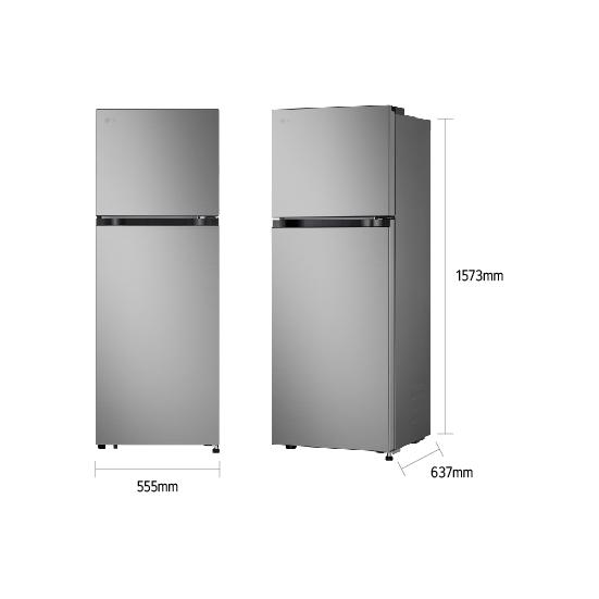LG Kulkas 2 Pintu 263L / 243L GN-B242PFSF