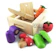 Toylogy Sayur Potong Kayu Box 1