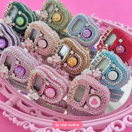  Nisa Aydrus Tasbih Digital Premium Swarovski  TN17
