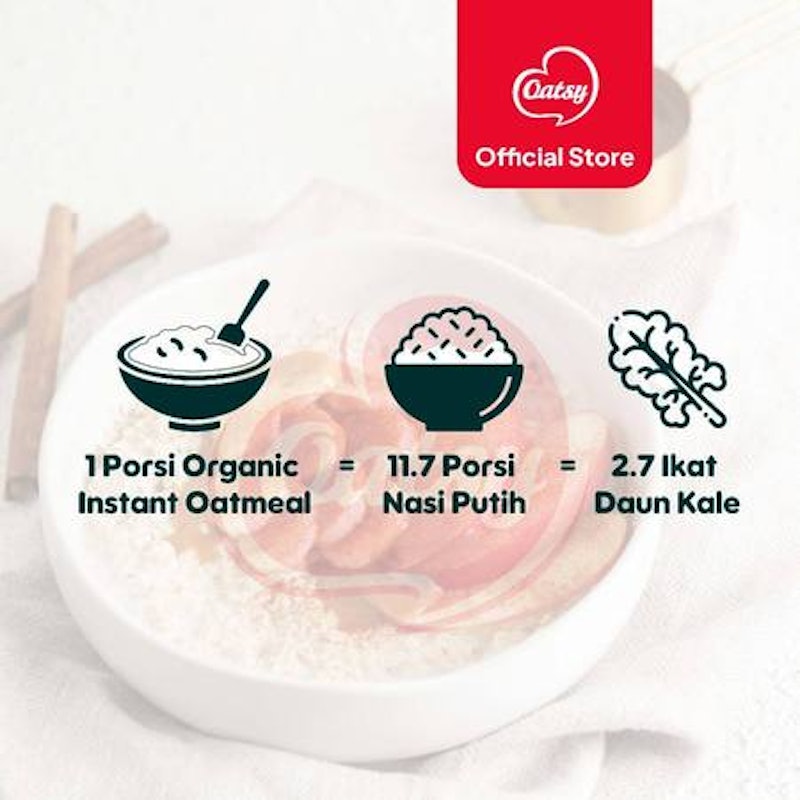 OATSY Organic Instant Oatmeal 4