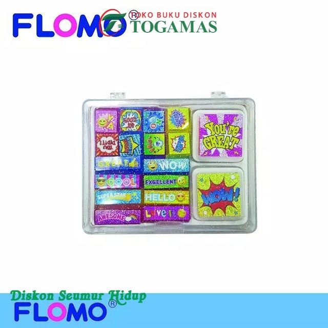 Flomo Fun School Stamp Set SP-6906