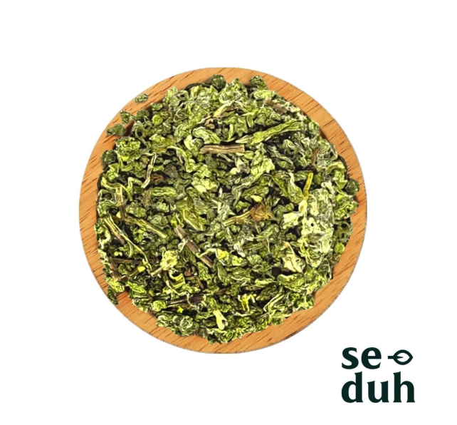 Seduh Tisane Nusantara Seduh Tea & Tisane Daun Peppermint Rolled Tea 50 gram