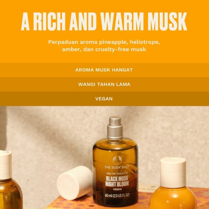 The Body Shop International The Body Shop® Black Musk Night Bloom Eau De Toilette