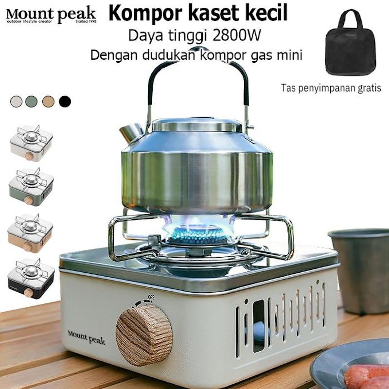 Mount Peak Cassette Stove Camping Outdoor 4