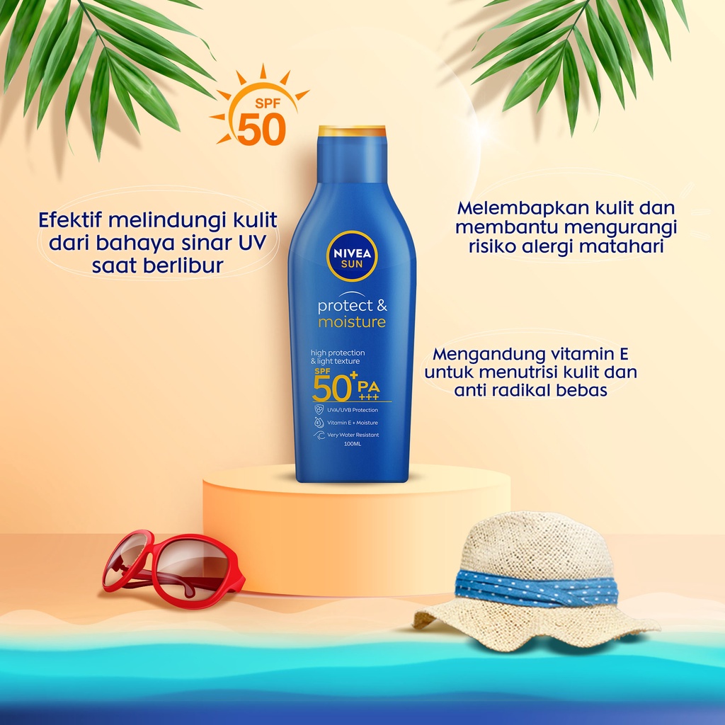 Beiersdorf Nivea Sun Protect & Moisture High Protection & Light Texture SPF 50+