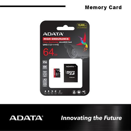ADATA Technology ADATA High Endurance microSDXC/SDHC UHS-I Card 64GB